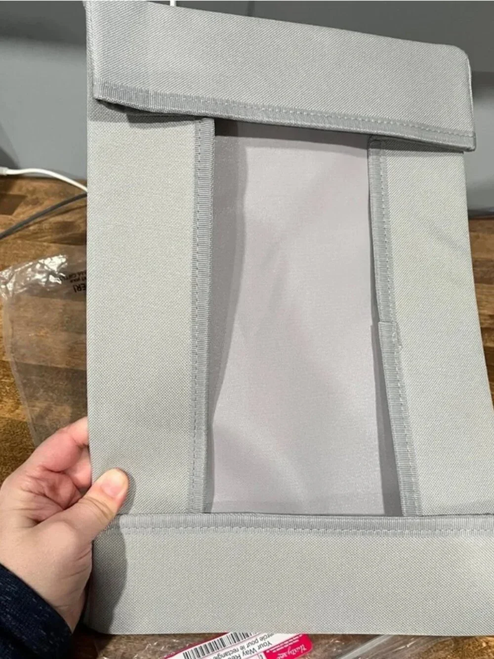 Thirty-One Gray Rectangle Organizer Lid
